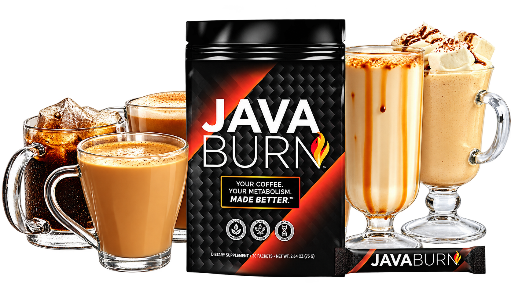 Java Burn and Coffee Beverages